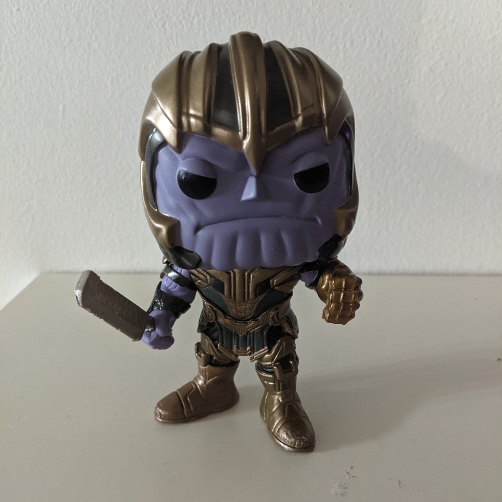 Thanos Action Figure - Purple and Gold